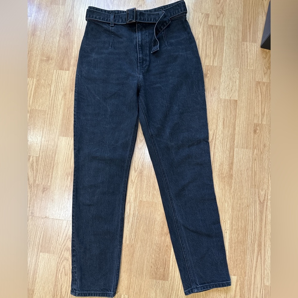 Reformation Kaylah high Black Skinny Jeans size 30 - Picture 3 of 10